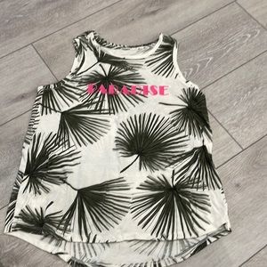 Paradise summer XS tank top mint condition
